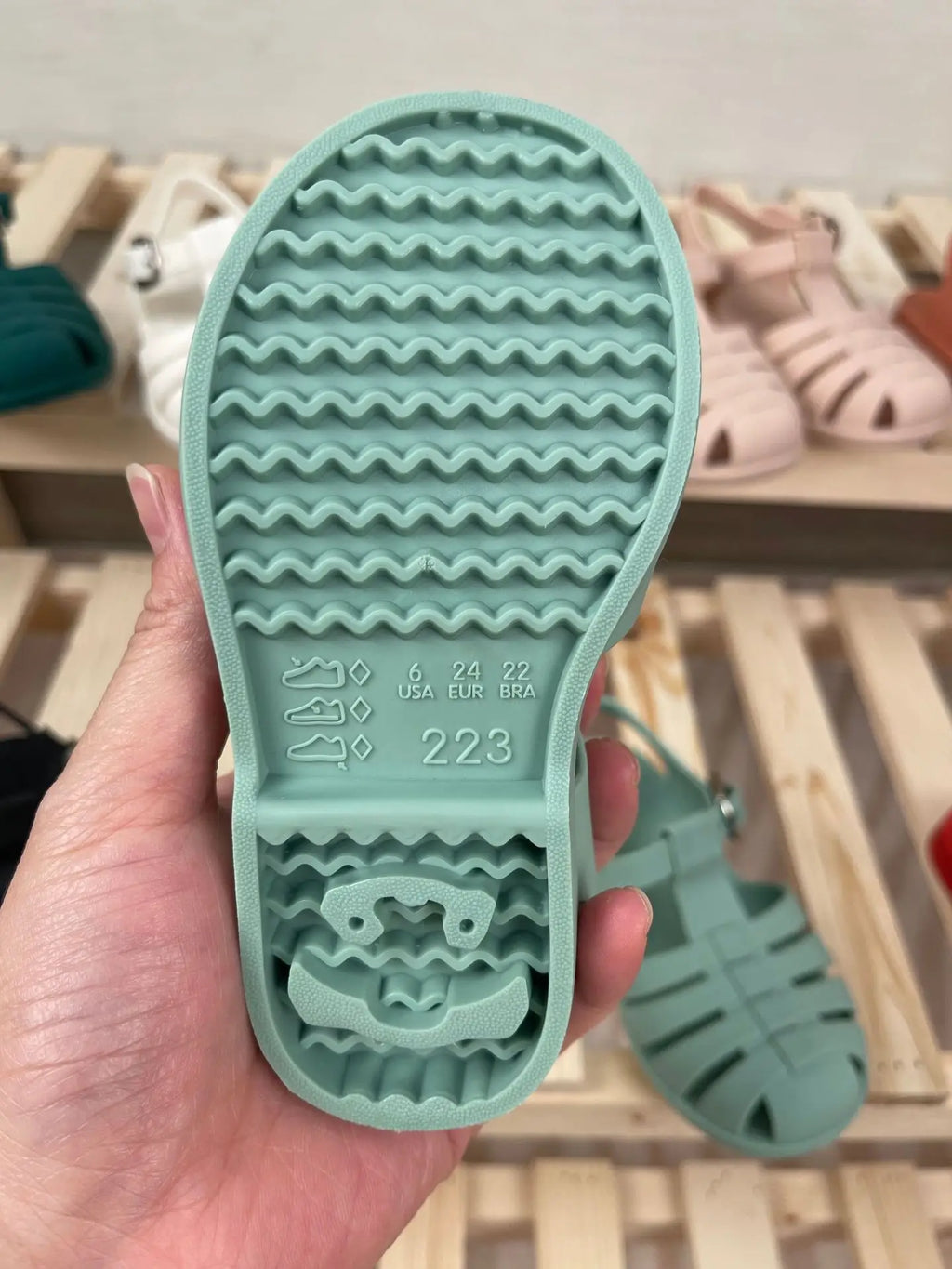 Baby Girls Summer Sandals 2-7y Toddler Soft Non-slip Princess Solid Kids Candy Jelly Children Shoes Casual Roman Sandals
